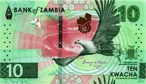 ЗАМБИЯ 10 КВАЧА 1