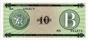КУБА 10 ПЕСО 1