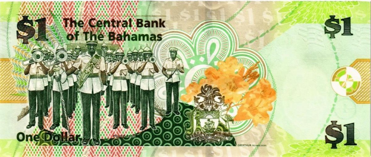 БАГАМСКИЕ ОСТРОВА 1 ДОЛЛАР 2