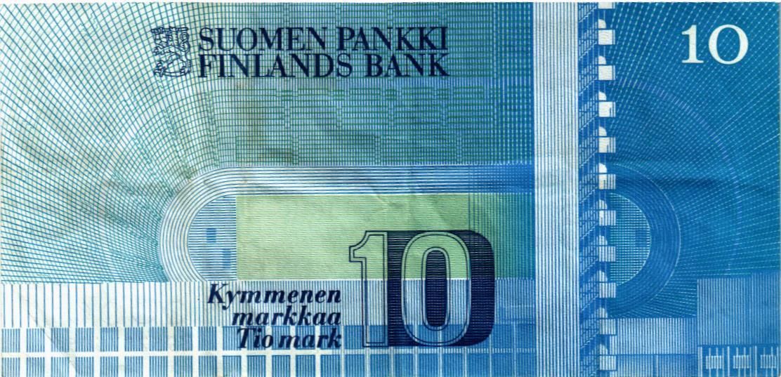 ФИНЛЯНДИЯ 10 МАРОК 2