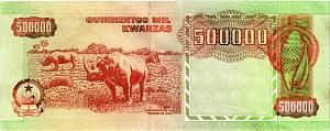 АНГОЛА 500000 КВАНЗА 2