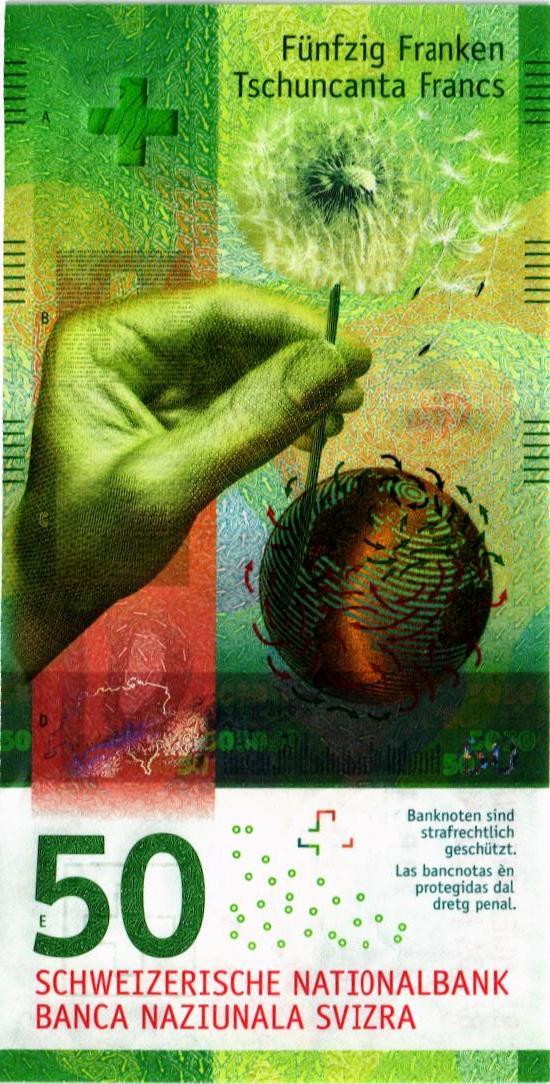 ШВЕЙЦАРИЯ 50 ФРАНКОВ 1