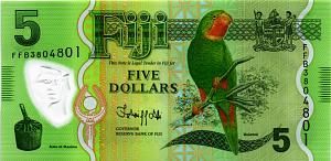 ФИДЖИ 5 ДОЛЛАРОВ 1