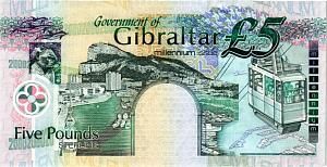 ГИБРАЛТАР 5 ФУНТОВ 2
