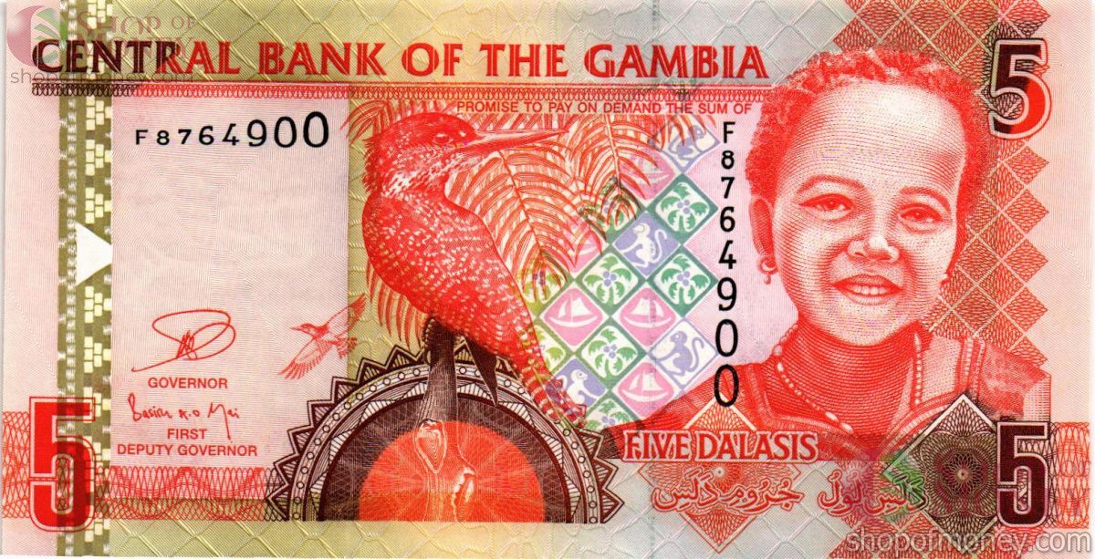 ГАМБИЯ 5 ДАЛАСИ 1