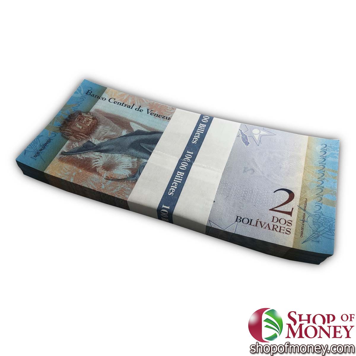 ВЕНЕСУЭЛА 2 БОЛИВАРА (100 БАНКНОТ) 29.10.2013 2