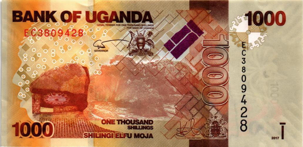 УГАНДА 1000 ШИЛЛИНГОВ 1