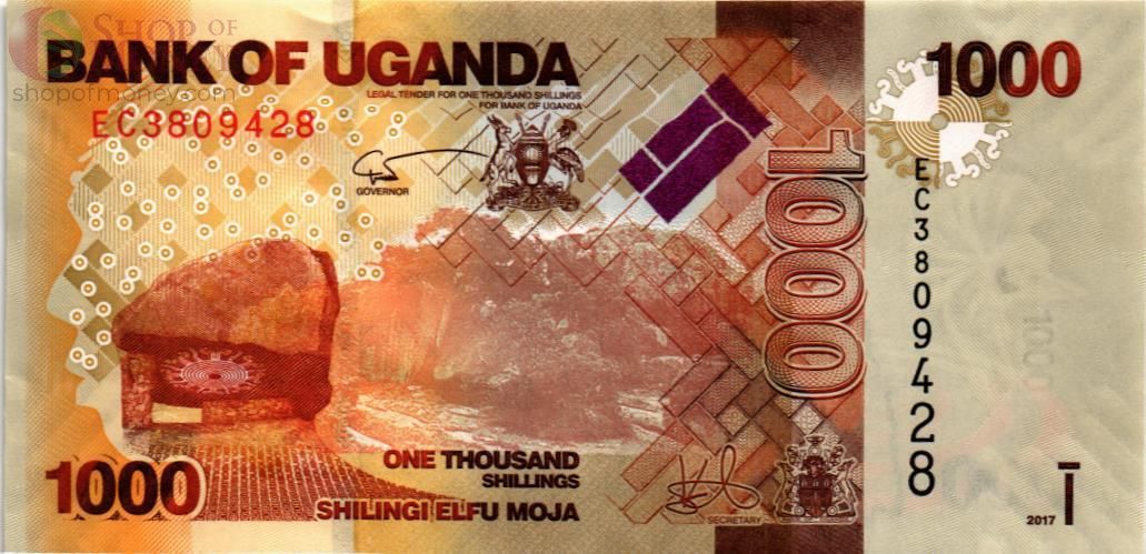 УГАНДА 1000 ШИЛЛИНГОВ 1