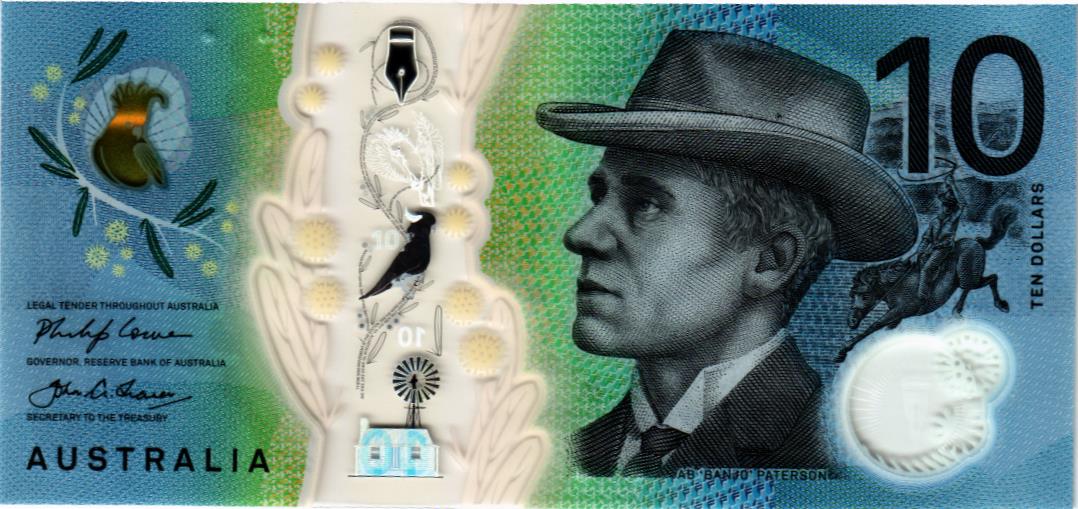 АВСТРАЛИЯ 10 ДОЛЛАРОВ 1