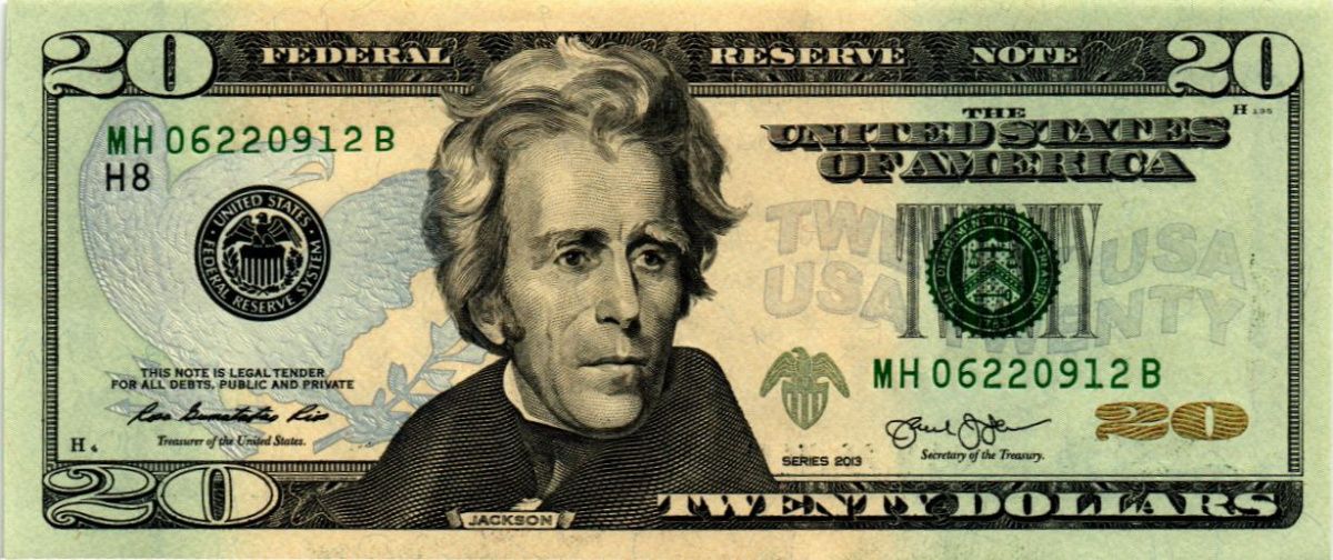 США 20 ДОЛЛАРОВ (H - СЕНТ-ЛУИС) 1