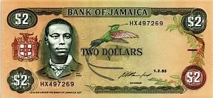 ЯМАЙКА 2 ДОЛЛАРА 1