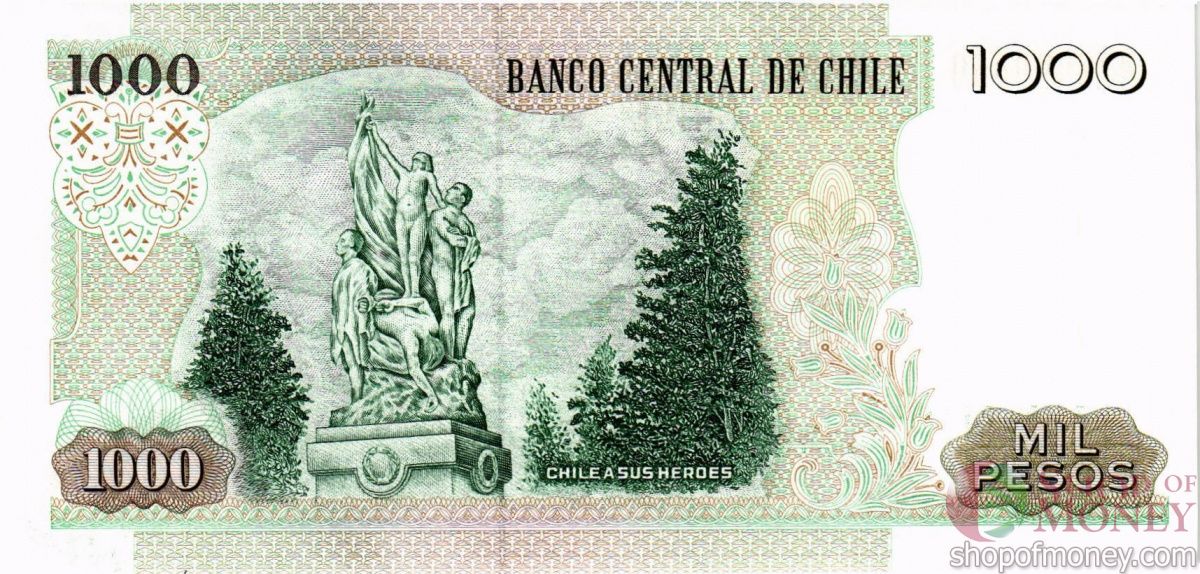 ЧИЛИ 1000 ПЕСО 2