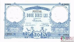 РУМЫНИЯ 20 ЛЕЙ (В БУКЛЕТЕ) 1