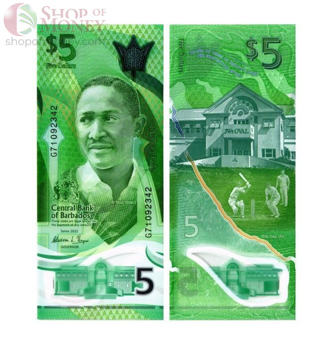 БАРБАДОС 2 5 10 20 50 100 ДОЛЛАРОВ 4