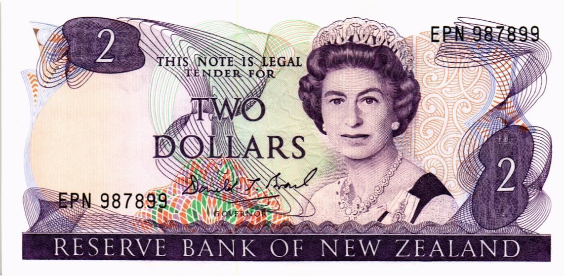 НОВАЯ ЗЕЛАНДИЯ 2 ДОЛЛАРА 1