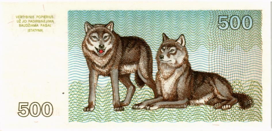 ЛИТВА 500 ТАЛОНАС 2