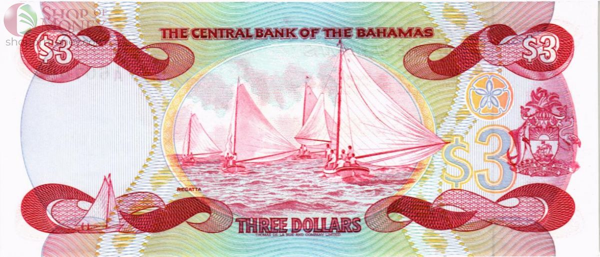 БАГАМСКИЕ ОСТРОВА 3 ДОЛЛАРА 2