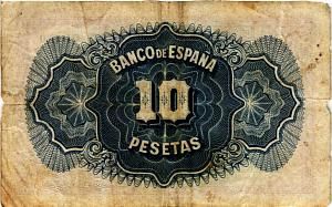 ИСПАНИЯ 10 ПЕСЕТ 2