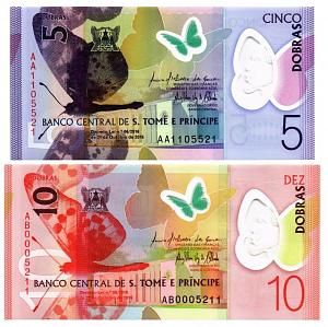 САН-ТОМЕ И ПРИНСИПИ НАБОР 5-10 ДОБР (ПОЛИМЕР) 1