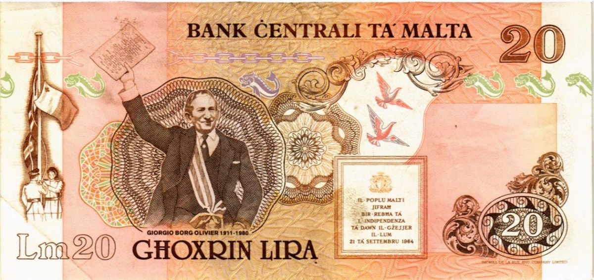 МАЛЬТА 20 ЛИР 2