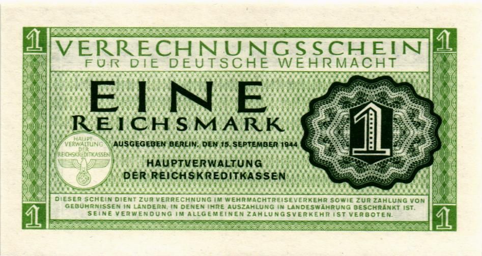 ГЕРМАНИЯ 1 МАРКА 1