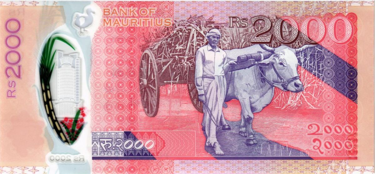 МАВРИКИЙ 2000 РУПИЙ 2