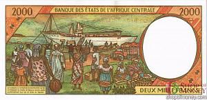 ГАБОН 2000 ФРАНКОВ 2