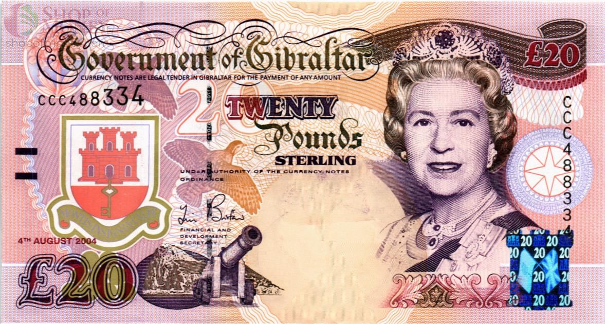 ГИБРАЛТАР 20 ФУНТОВ 1