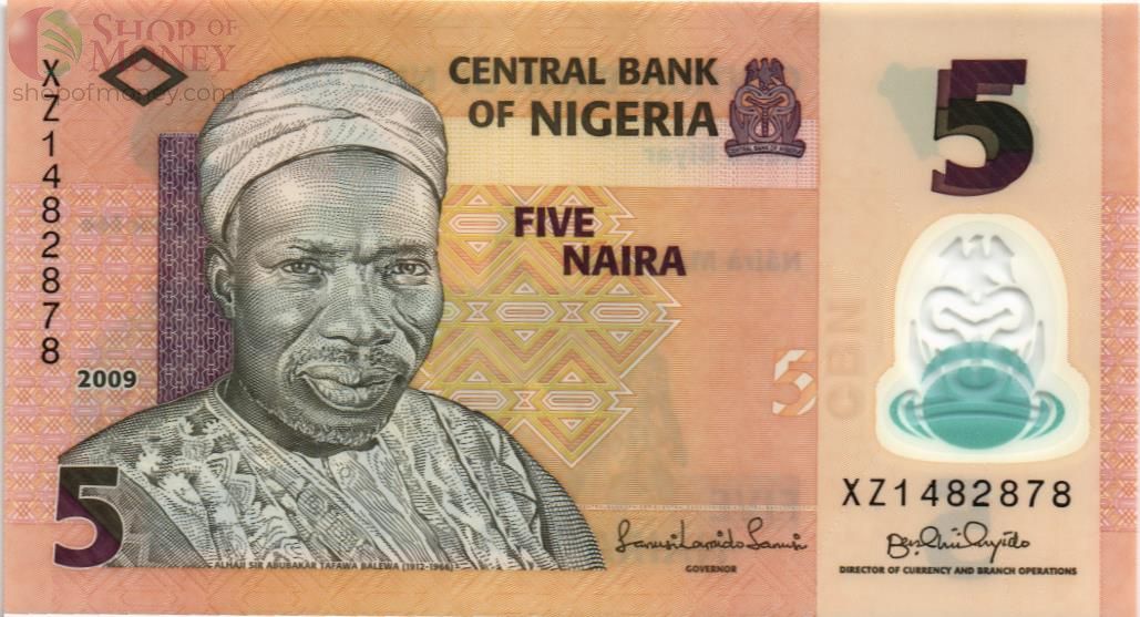 НИГЕРИЯ 5 НАЙРА 1