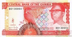 ГАМБИЯ 5 ДАЛАСИ 1