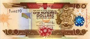 СОЛОМОНОВЫ ОСТРОВА 100 ДОЛЛАРОВ 1