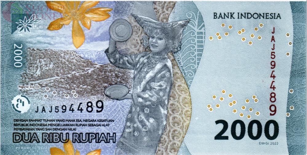 ИНДОНЕЗИЯ 2000 РУПИЙ 2