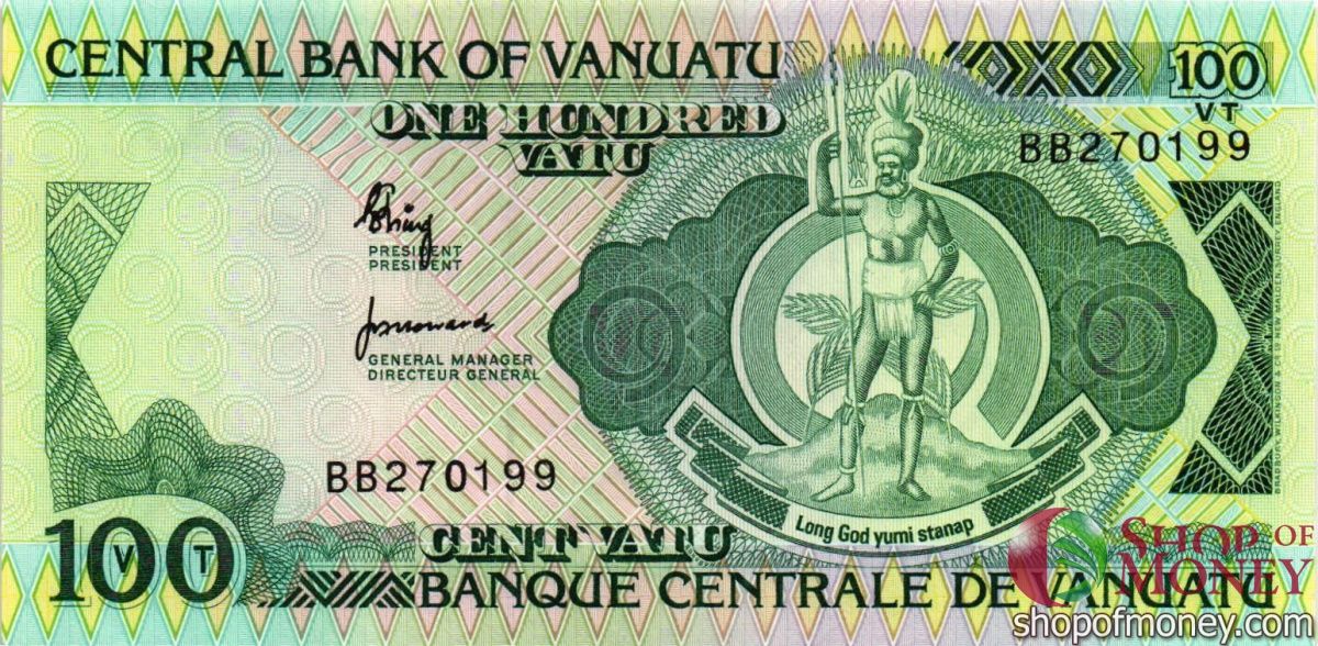 ВАНУАТУ 100 ВАТУ 1