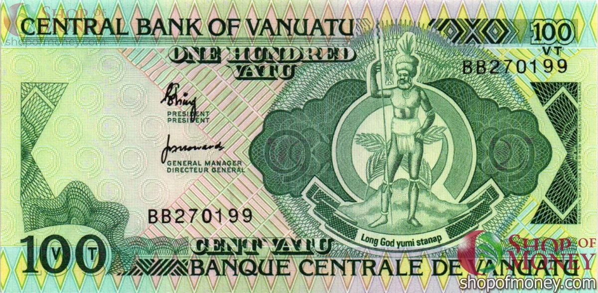 ВАНУАТУ 100 ВАТУ 1