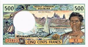 НОВАЯ КАЛЕДОНИЯ 500 ФРАНКОВ 1