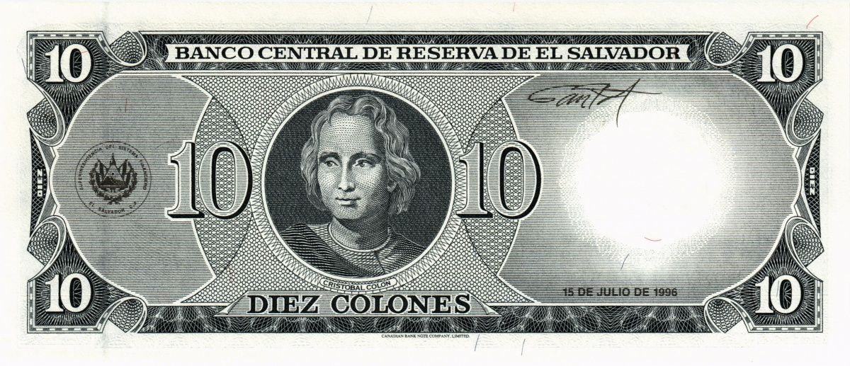 САЛЬВАДОР 10 КОЛОН 2