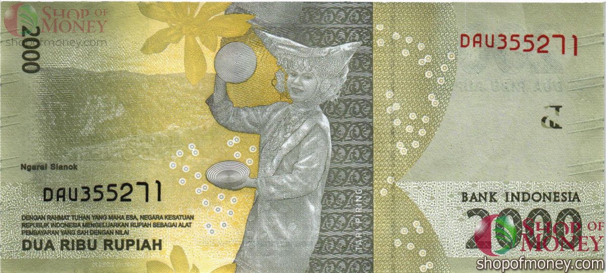 ИНДОНЕЗИЯ 2000 РУПИЙ 2