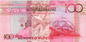 СЕЙШЕЛЬСКИЕ ОСТРОВА 100 РУПИЙ 2