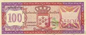 НИДЕРЛАНДСКИЕ АНТИЛЬСКИЕ ОСТРОВА 100 ГУЛЬДЕНОВ 1