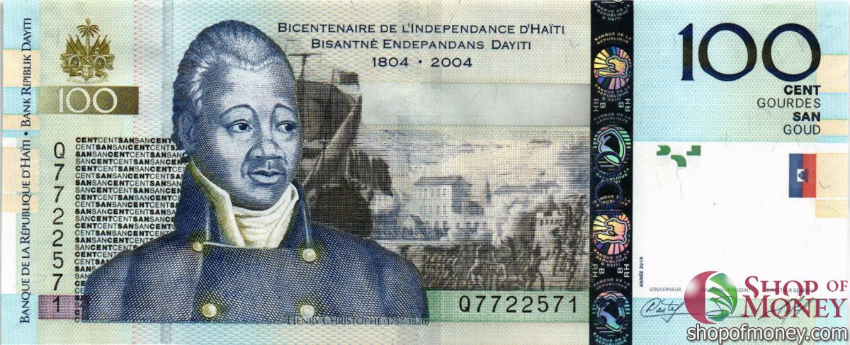 ГАИТИ 100 ГУРДОВ 1