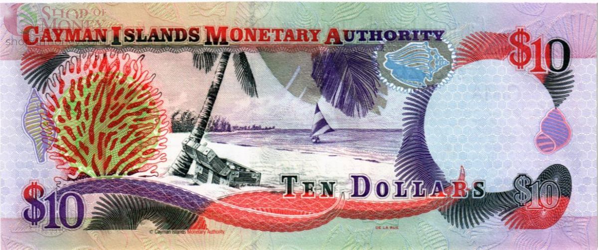 КАЙМАНОВЫ ОСТРОВА 10 ДОЛЛАРОВ 2