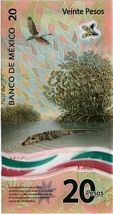 МЕКСИКА 20 ПЕСО (10.10.2022) 2