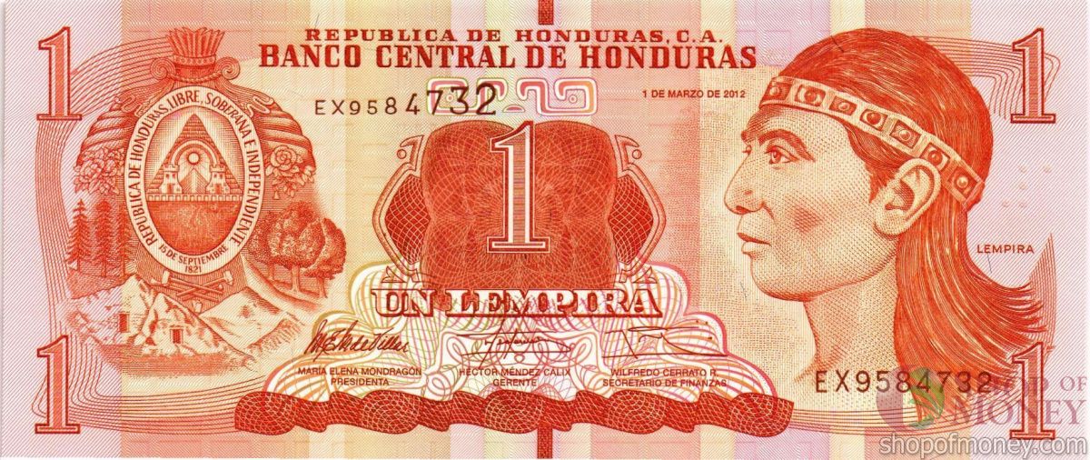 ГОНДУРАС 1 ЛЕМПИРА 1