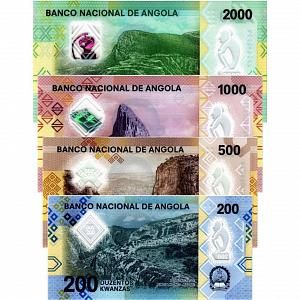 АНГОЛА 2000-1000-500-200 КВАНЗА 2