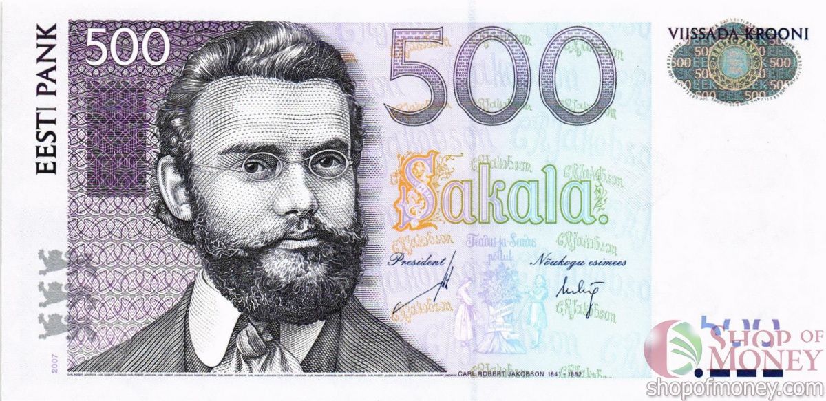 ЭСТОНИЯ 500 КРОН 1