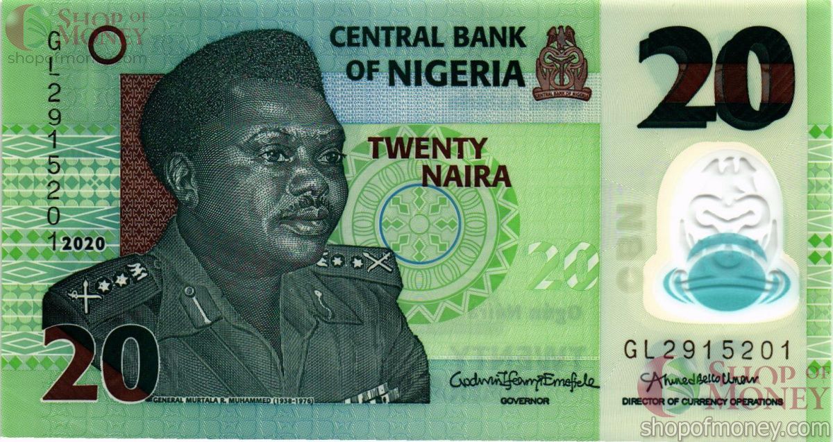 НИГЕРИЯ 20 НАЙРА 1