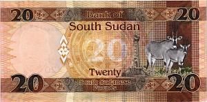 ЮЖНЫЙ СУДАН 20 ФУНТОВ 2