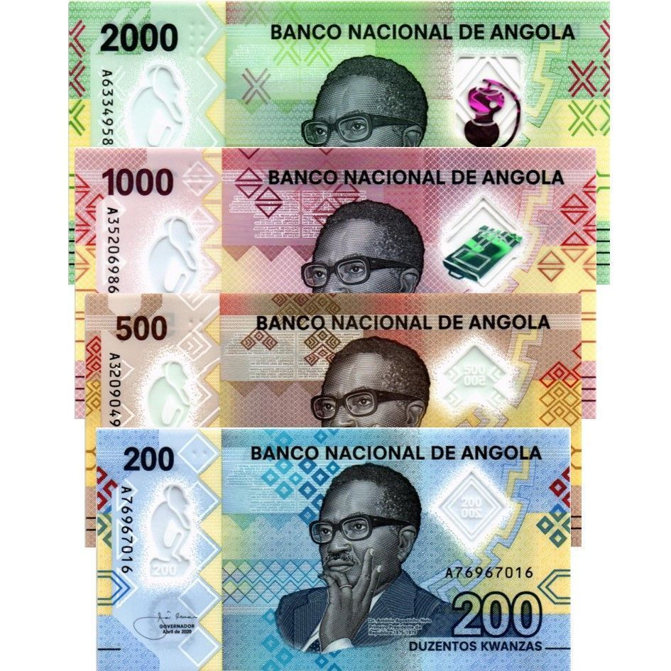 АНГОЛА 2000-1000-500-200 КВАНЗА 1