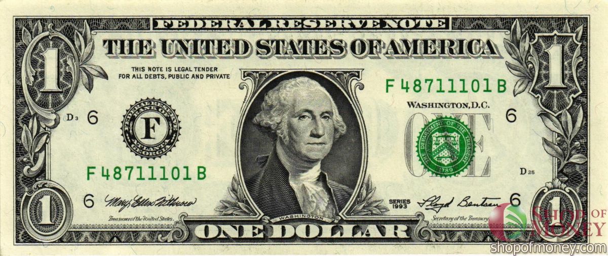 США 1 ДОЛЛАР (F-Атланта) 1