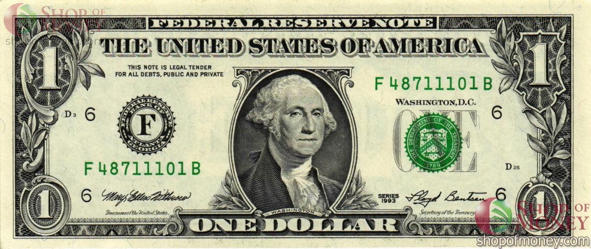 США 1 ДОЛЛАР (F-Атланта) 1